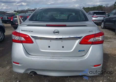 2013 Nissan Sentra Sr из США, поврежденный, VIN 3N1AB7AP8DL627317